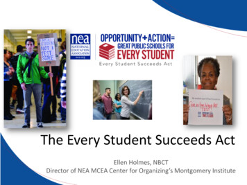 The Every Student Succeeds Act - Mass Teacher Association