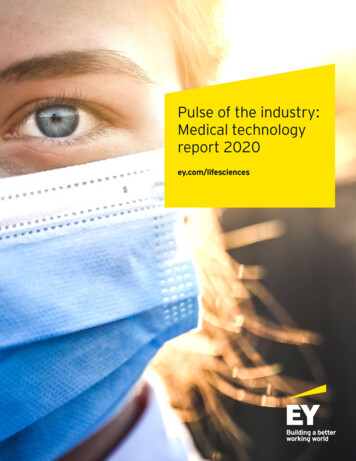 Pulse Of The Industry: Medical Technology Report 2020 - EY