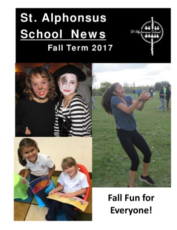St. Alphonsus School News