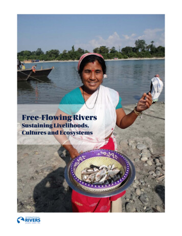 Sustaining Livelihoods, Cultures And Ecosystems - International Rivers