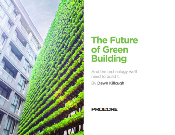 The Future Of Green Building - Procore