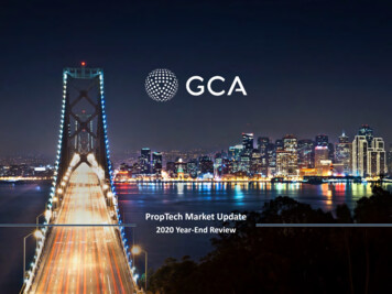 PropTech Market Update - GCA Advisors