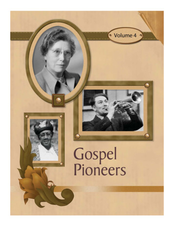 Gospel Pioneers Book 4