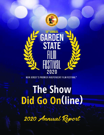 The Show Did Go On Line - Gsff 
