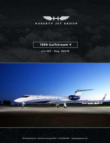1999 Gulfstream V - Hagerty Jet Group