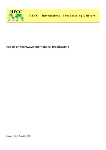 Report On Shortwave International Broadcasting - HFCC