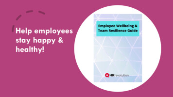 Help Employees Stay Happy & Healthy!