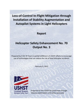 HSE 70 Autopilot Stability Augmentation - USHST