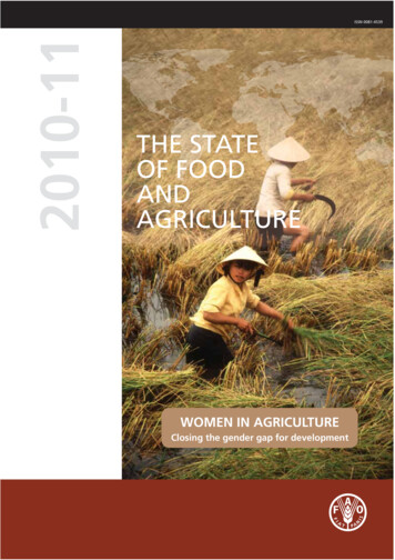 1 -1 0 The State 1 Of Food 20 And Agriculture