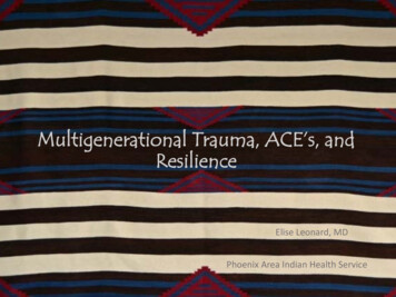 Multigenerational Trauma, ACE's, And Resilience
