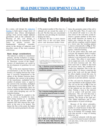 Induction Heating Coils Design And Basic