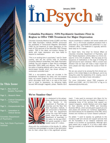 InPsych Winter Electronic - New York State Psychiatric Institute