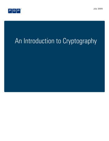 An Introduction To Cryptography - Gatech.edu