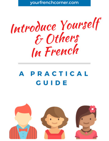 Introductions In French