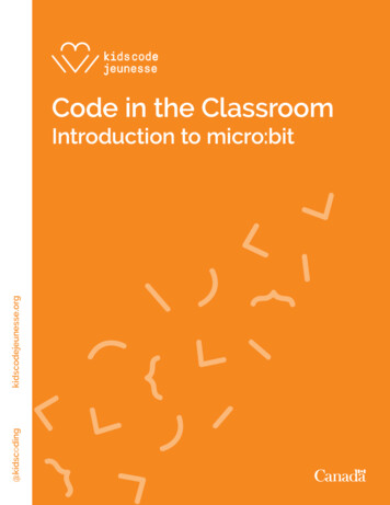 Code In The Classroom - Kids Code Jeunesse