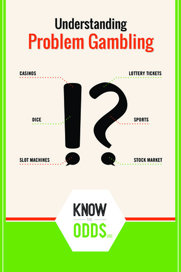 Understanding Problem Gambling - Know The Odds