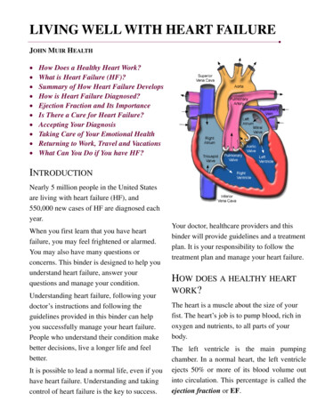 LIVING WELL WITH HEART FAILURE - John Muir Health