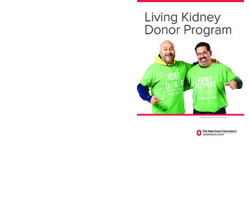 Living Kidney Donor Program - Ohio State University Wexner Medical Center