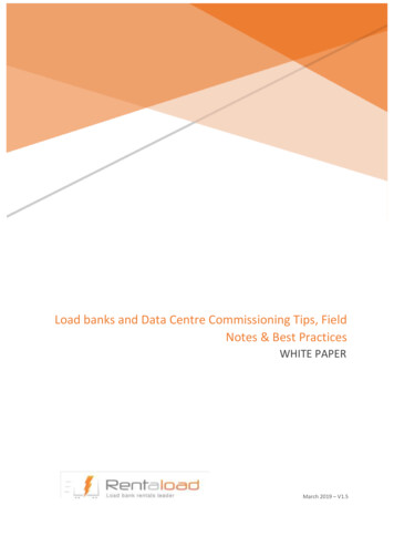 Load Banks And Data Centre Commissioning Tips, Field Notes & Best Practices