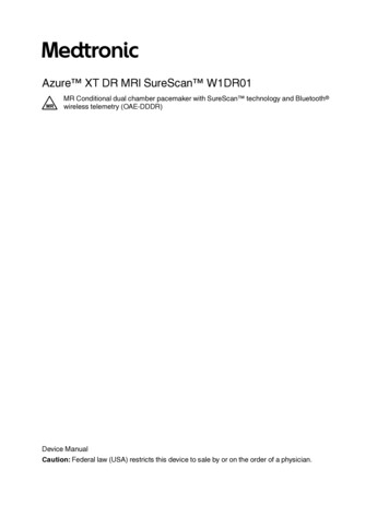 Azure XT DR MRI SureScan W1DR01 - Medtronic
