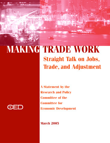 Making Trade Work - Ced