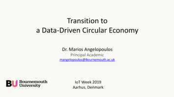 Transition To A Data-Driven Circular Economy - Microsoft