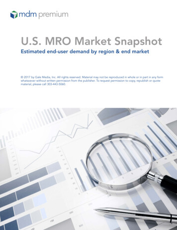 U.S. MRO Market Snapshot - Mdm 