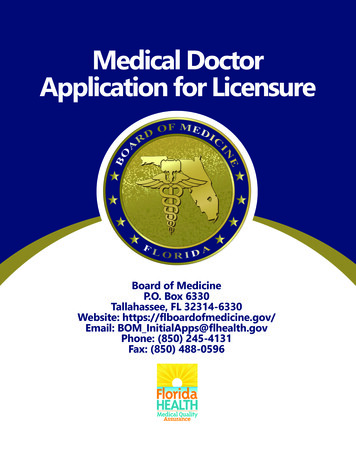 Medical Doctor App - Florida Board Of Medicine- Healthcare Practitioner .