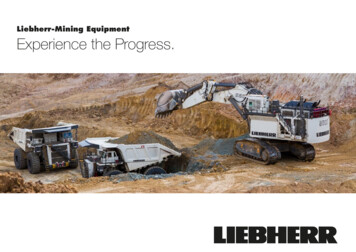 Liebherr-Mining Equipment Experience The Progress.