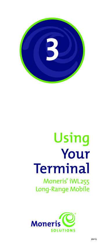 Using Your Terminal