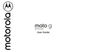 Moto G Stylus NA Retail User Guide - VZW