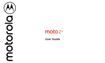 Moto Z4 User Guide - VZW