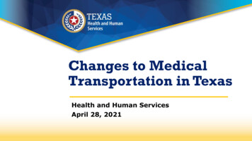 Medical Transportation In Texas