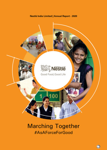 Marching Together - Nestlé India