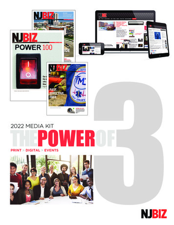 NJBIZ Media Kit 2022