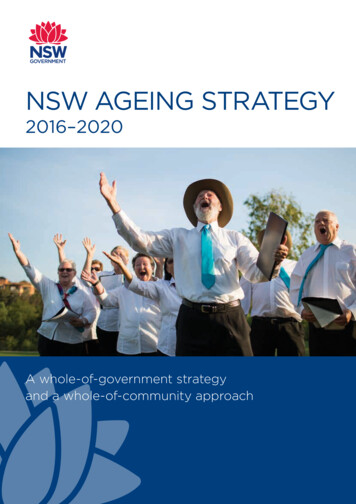 Nsw Ageing Strategy