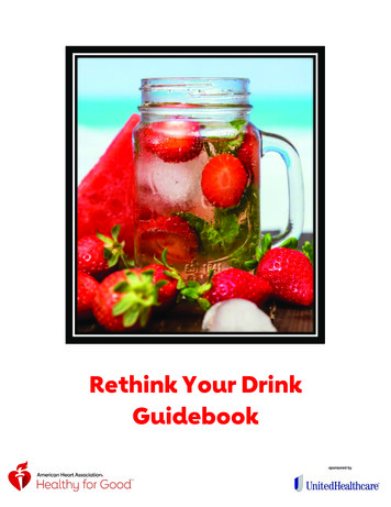 Rethink Your Drink Guidebook - American Heart Association