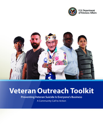 Veteran Outreach Toolkit - Veterans Affairs