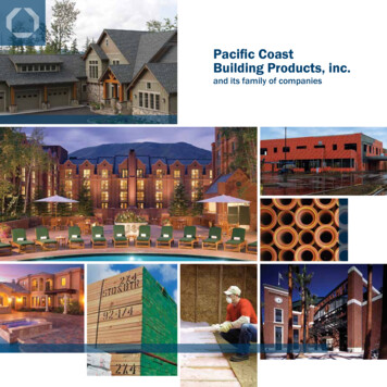 Pacific Coast Building Products, Inc.