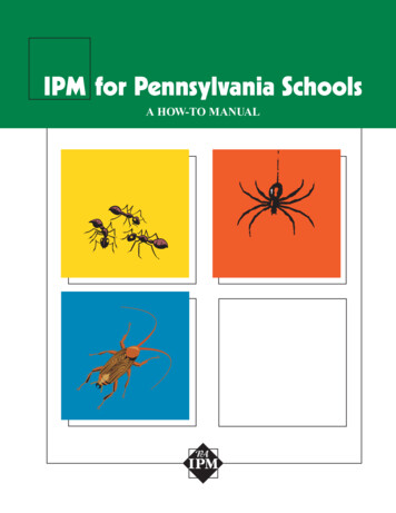 IPM For Pennsylvania Schools - Utah State University