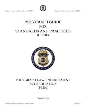 Polygraph Guide For Standards And Practices