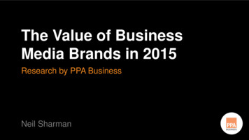 The Value Of Business Media Brands In 2015