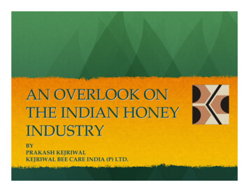 An Overlook On The Indian Honey Industry