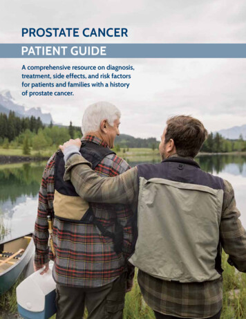 Prostate Cancer Patient Guide - PCF