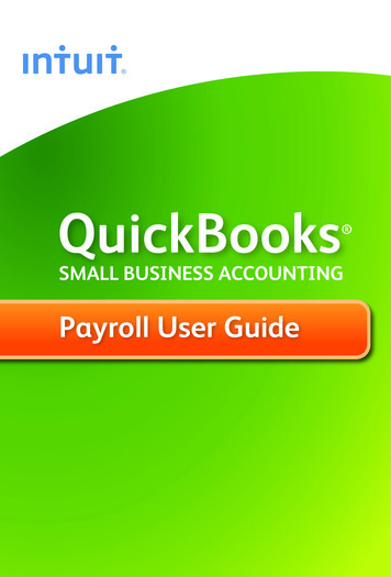 QuickBooks 2013 Payroll User Guide - Intuit
