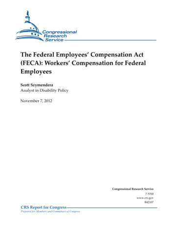 The Federal Employees' Compensation Act (FECA . - UNT Digital Library