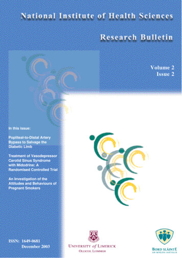 Volume 2 Issue 2 - Health Service Executive