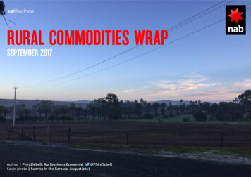 RURAL COMMODITIES WRAP - Business Research And Insights