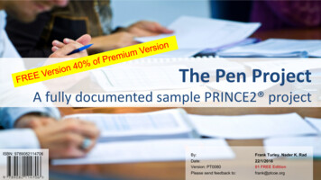 The Pen Project - PRINCE2 Wiki
