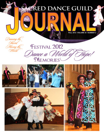 Journal Sacred Dance Guild